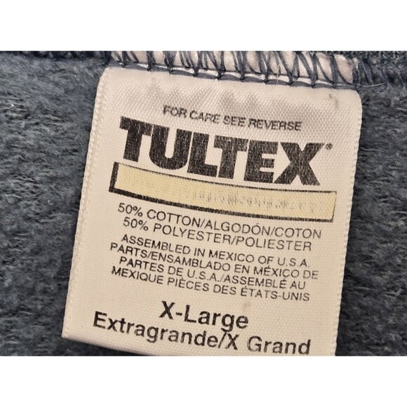 VTG Maine Sweatshirt XL Tultex Crewneck Moose Tourist Souvenir Tultex USA 90s - Picture 7 of 10